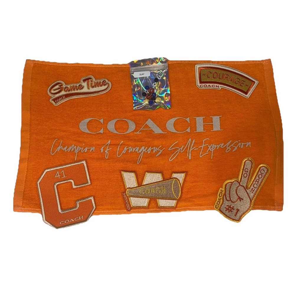 Make your own DIY Coach hats, shirts, jeans. WNBA 5DIY COACH PATCHES+Coach Towel